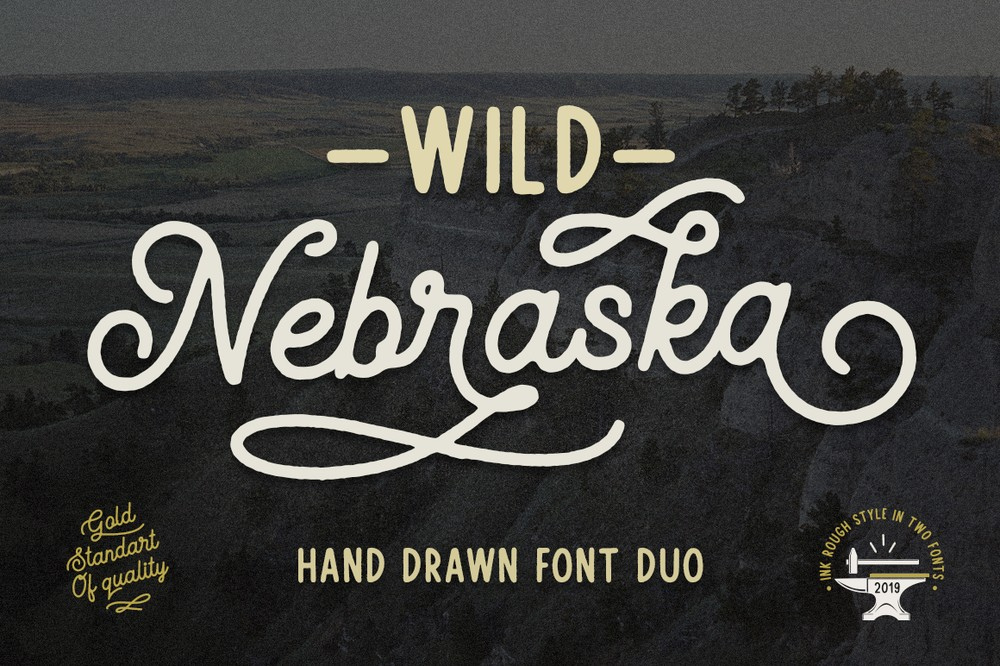 Font Wild Nebraska