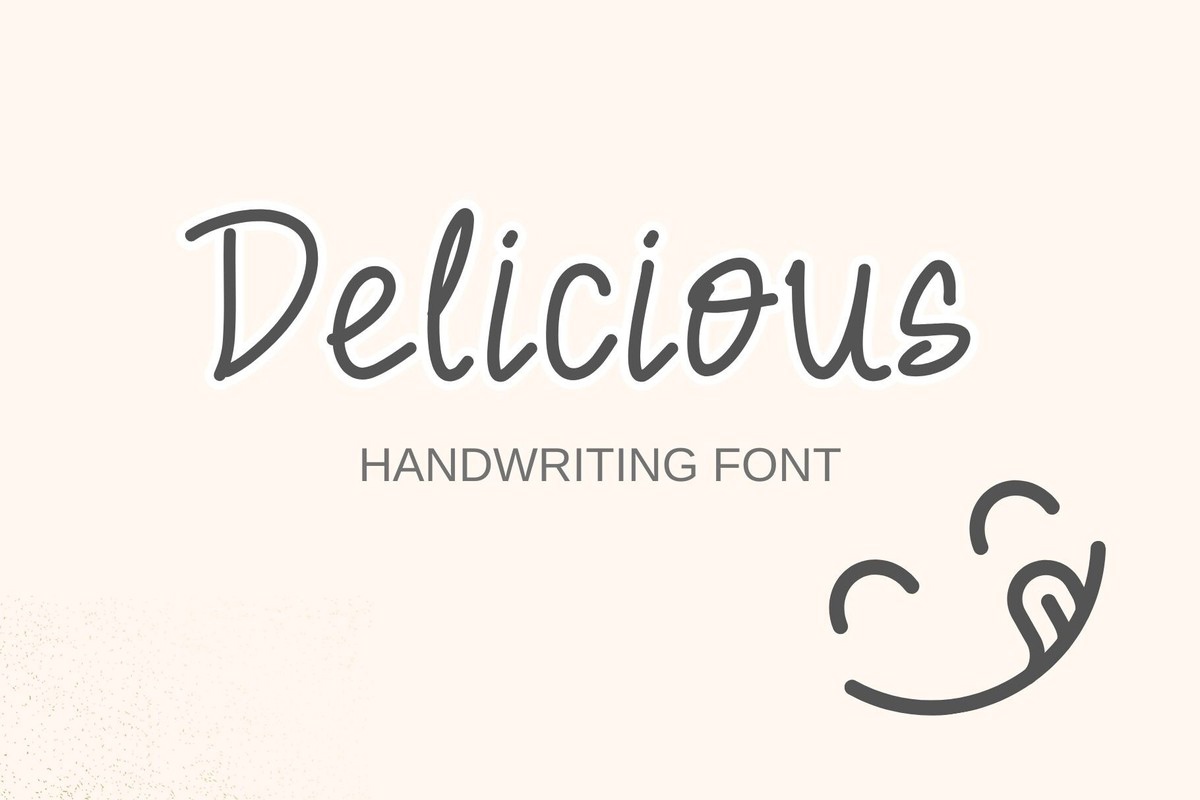 Font Delicious