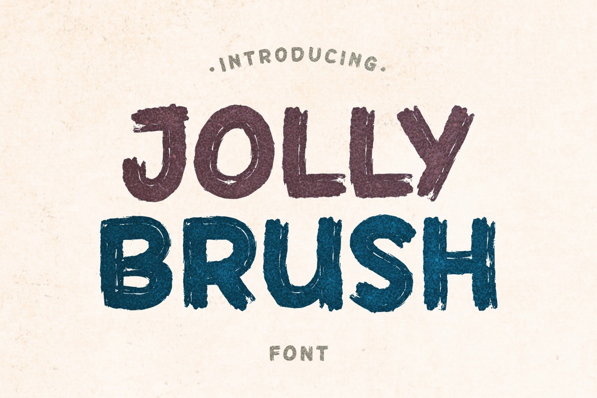 Font Jolly Brush