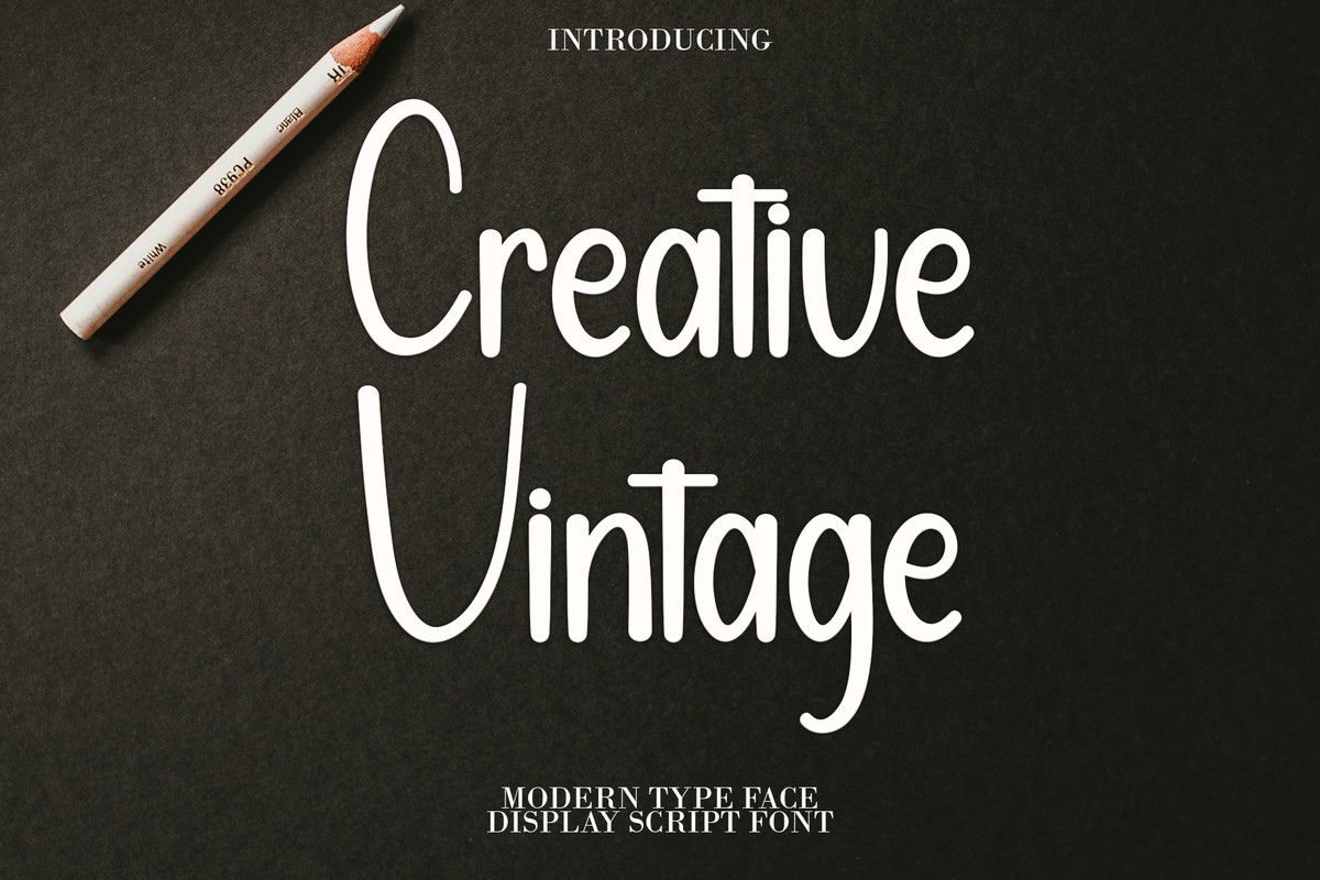 Font Creative Vintage