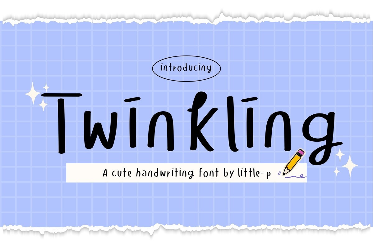 Font Twinkling