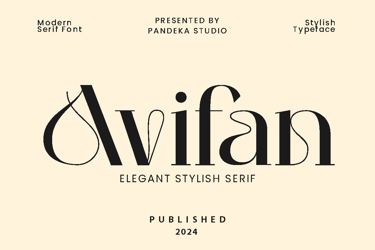 Font Avifan