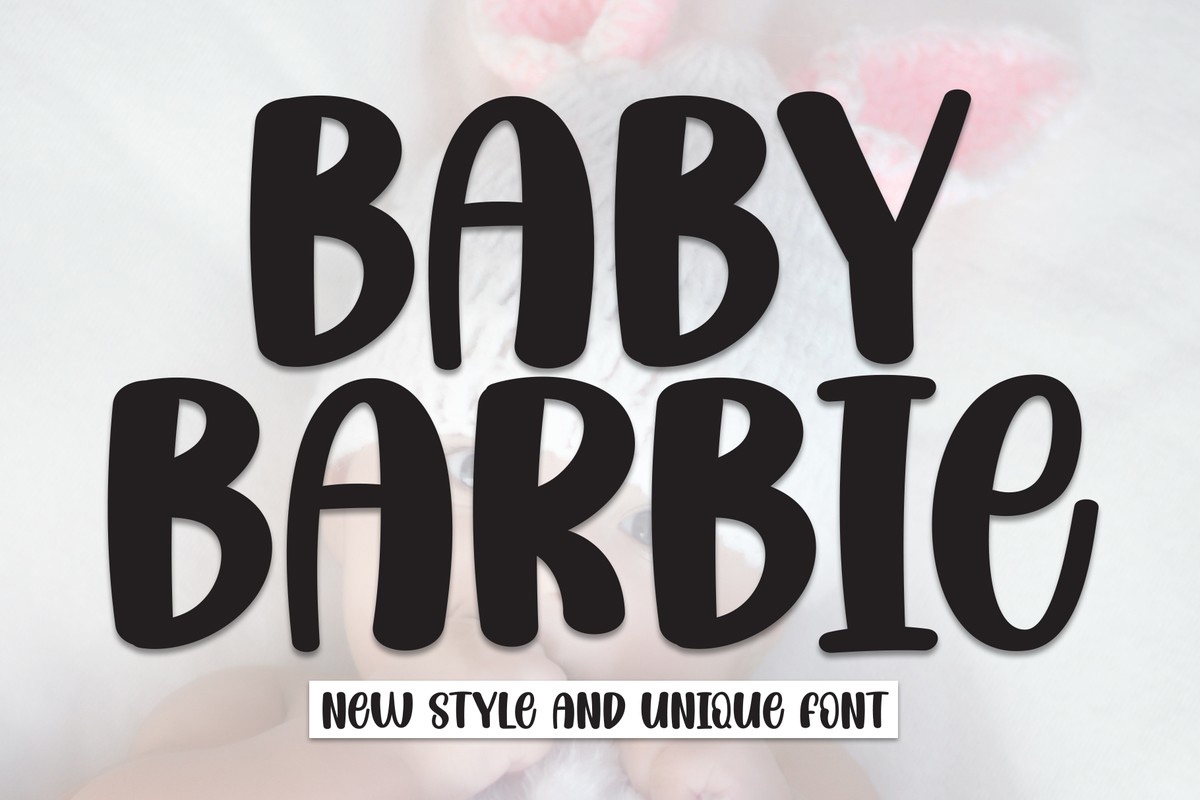 Font Baby Barbie