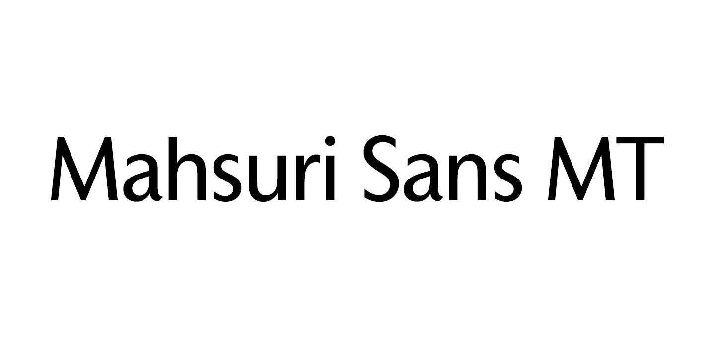 Font Mahsuri Sans MT