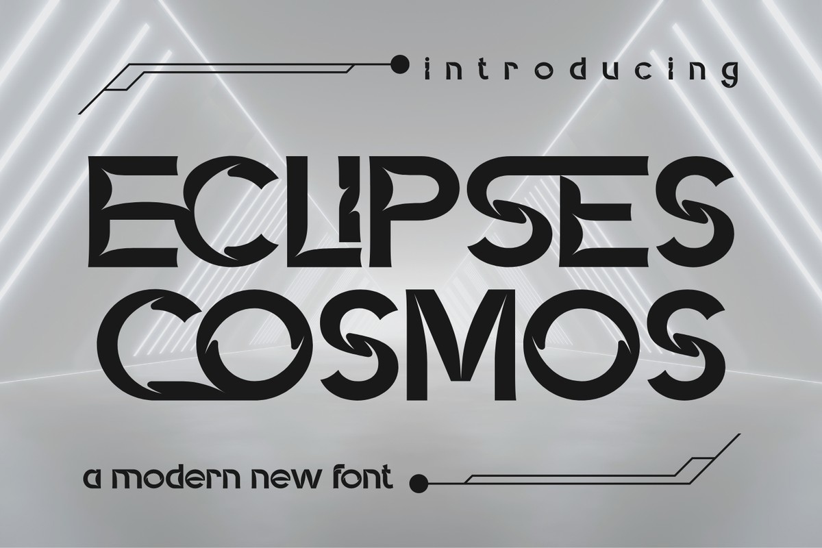 Font Eclipses Cosmos