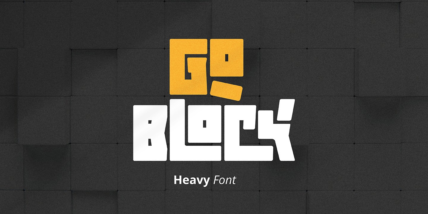 Font Goblock