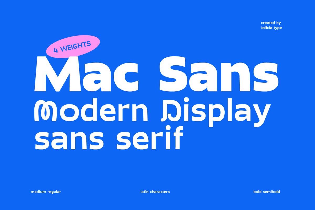 Font Mac Sans