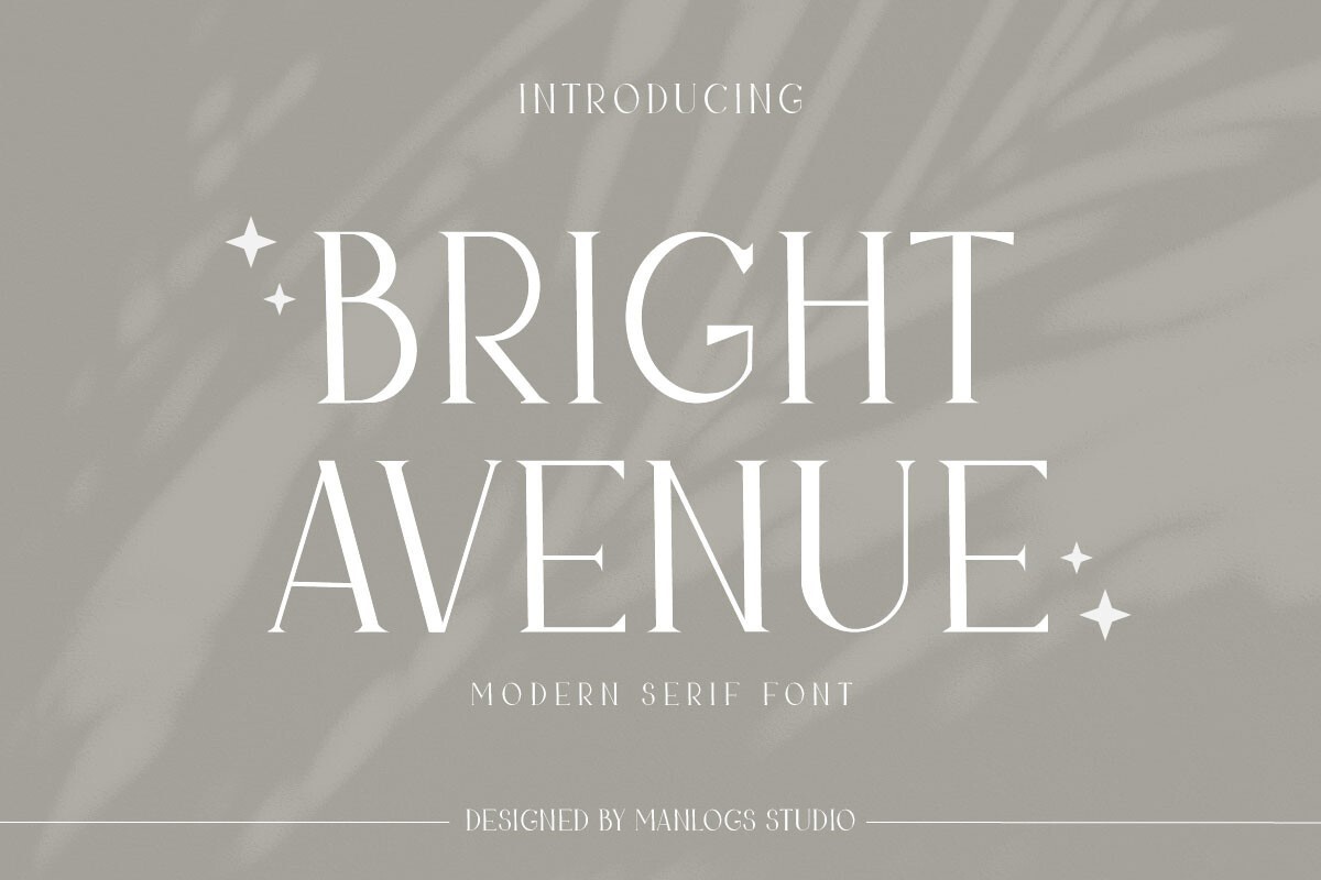 Font Bright Avenue