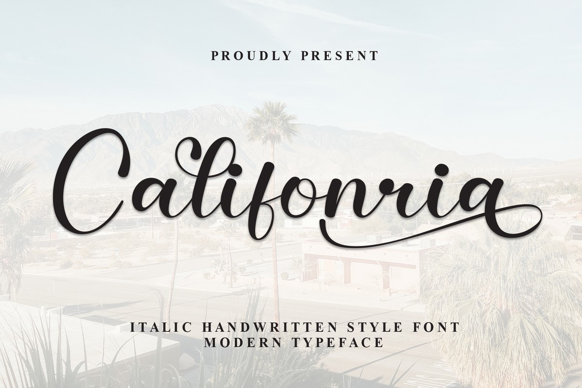 Font California