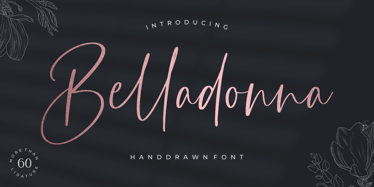 Font Belladonna