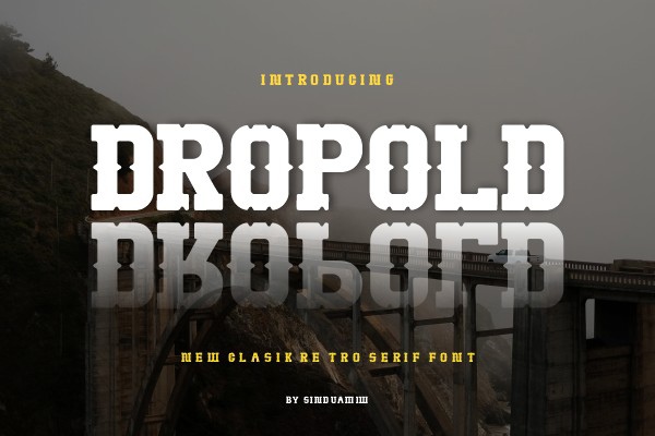 Font Dropold