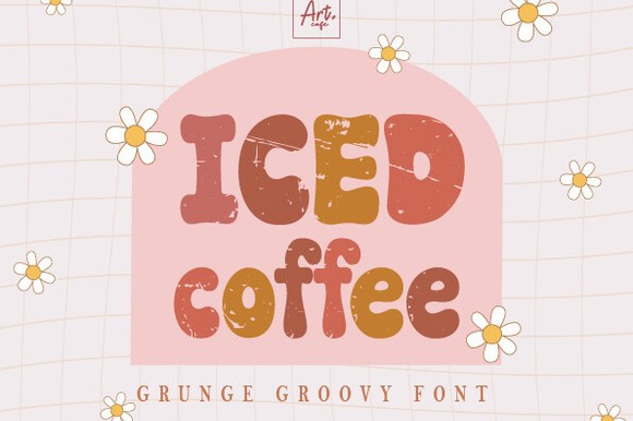 Font Iced Coffee