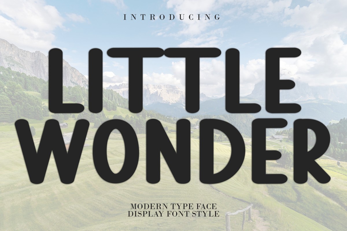 Font Little Wonder