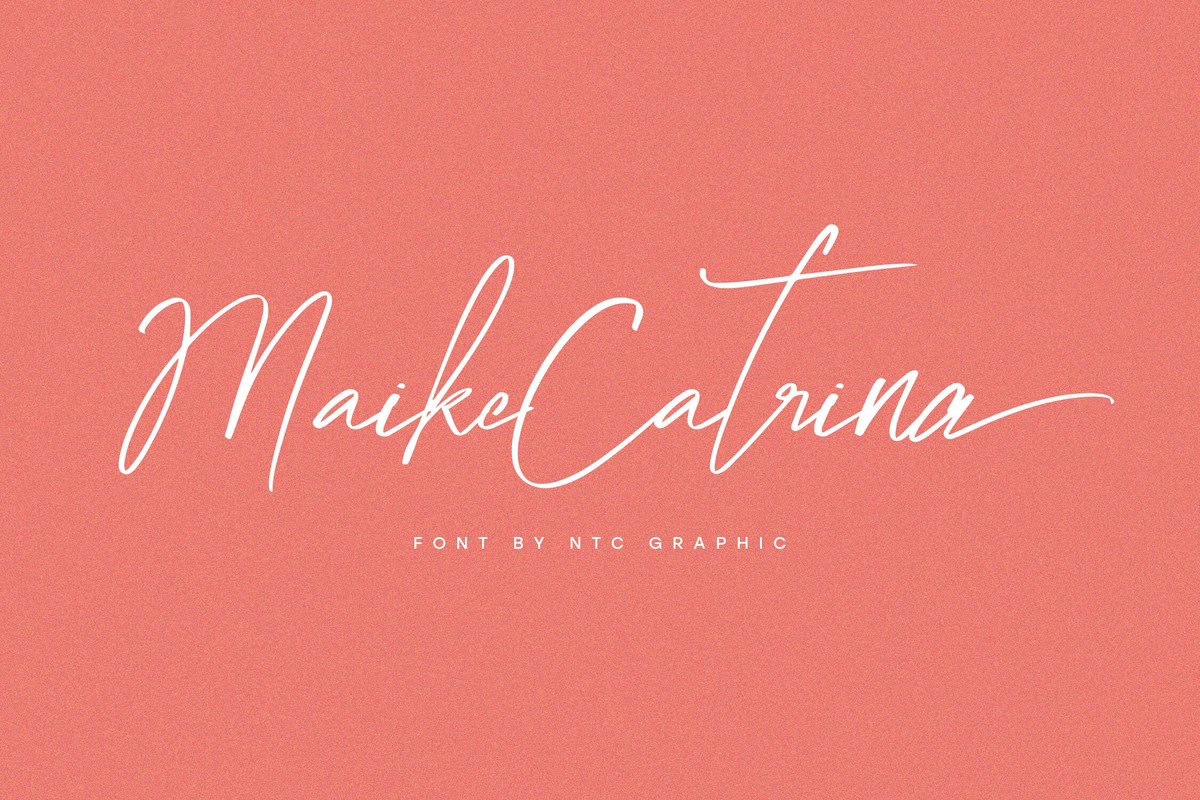 Font Maike Catrina