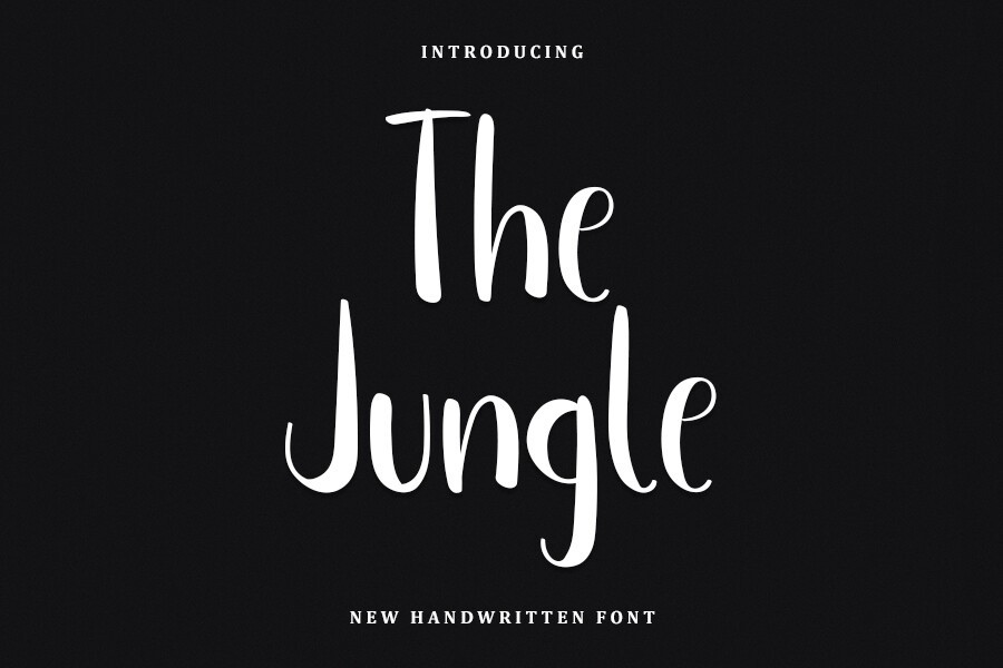 Font The Jungle