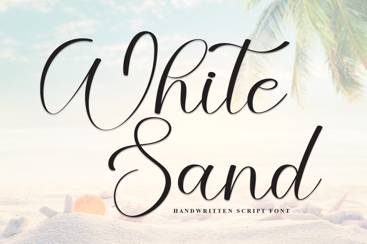 Font White Sand