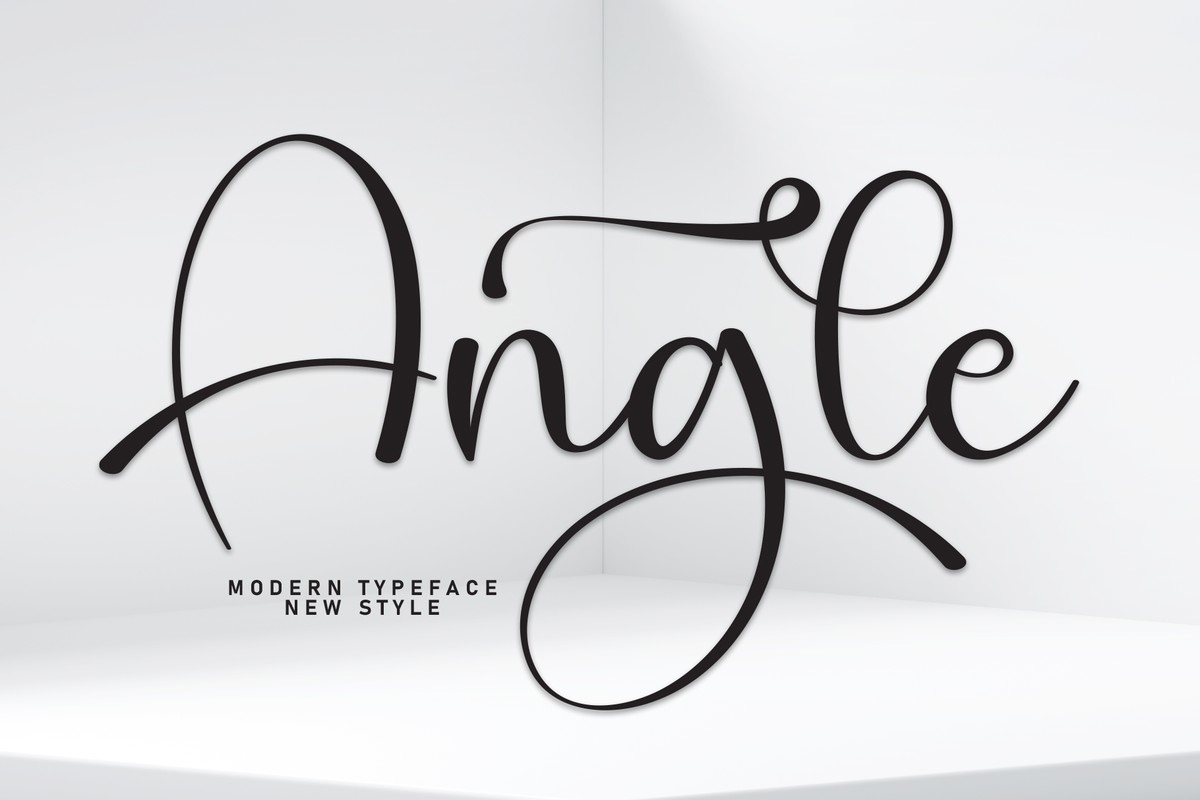 Font Angle