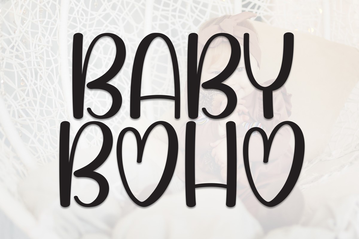 Font Baby Boho