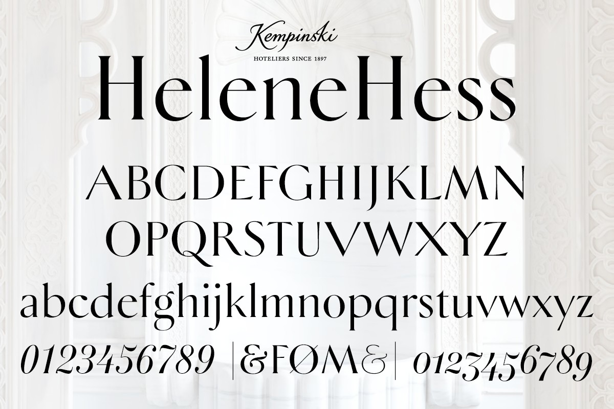 Font HeleneHess