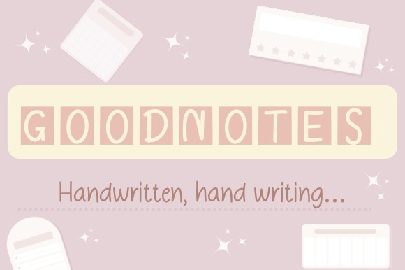 Font Goodnotes