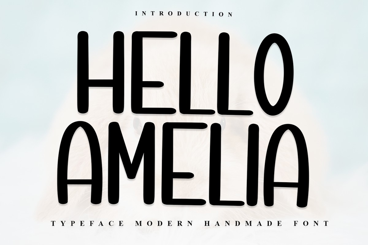 Font Hello Amelia