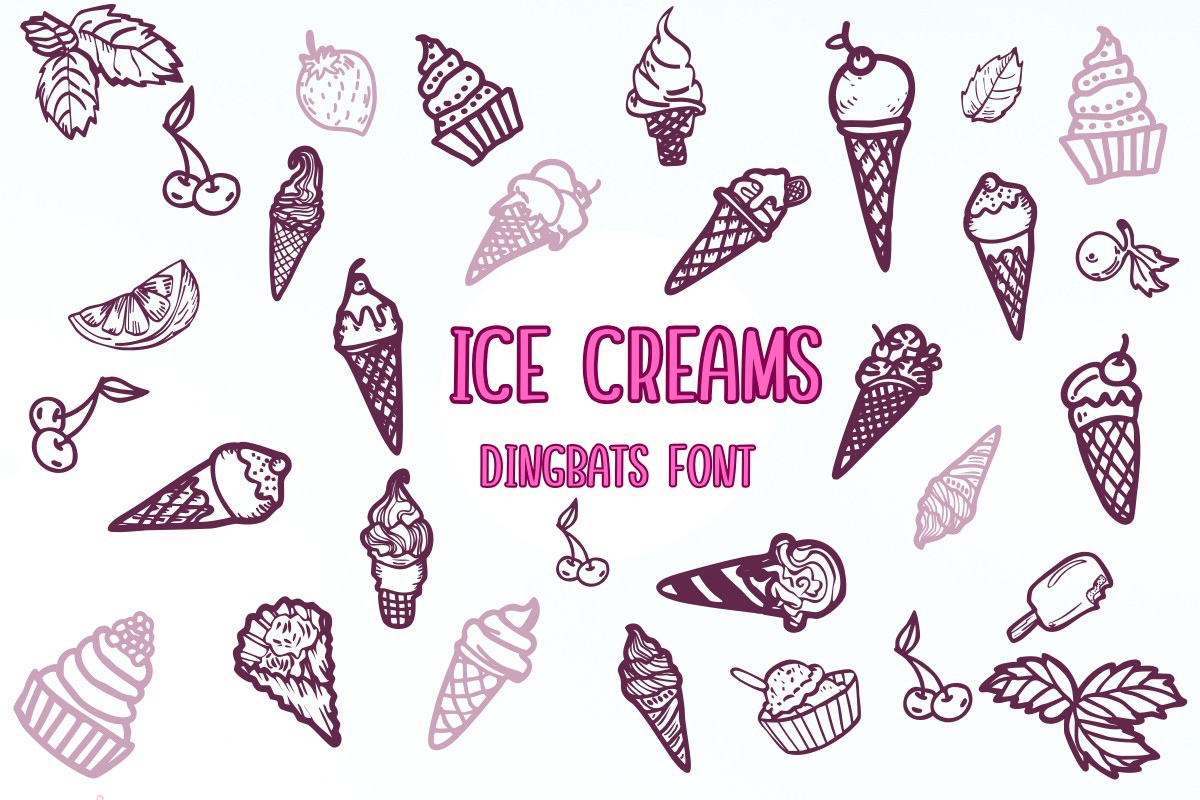 Font Ice Creams