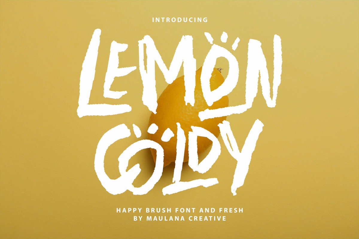 Font Lemon Coldy