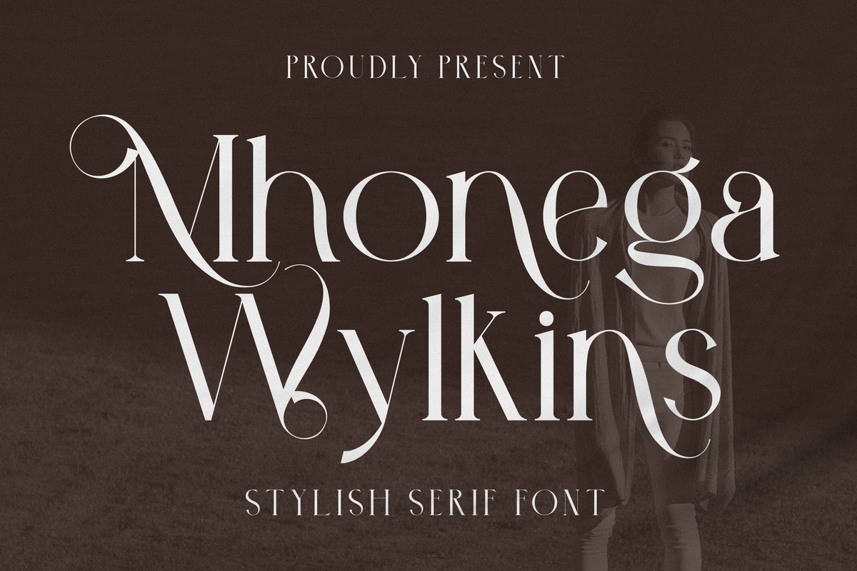 Font Mhonega Wylkins