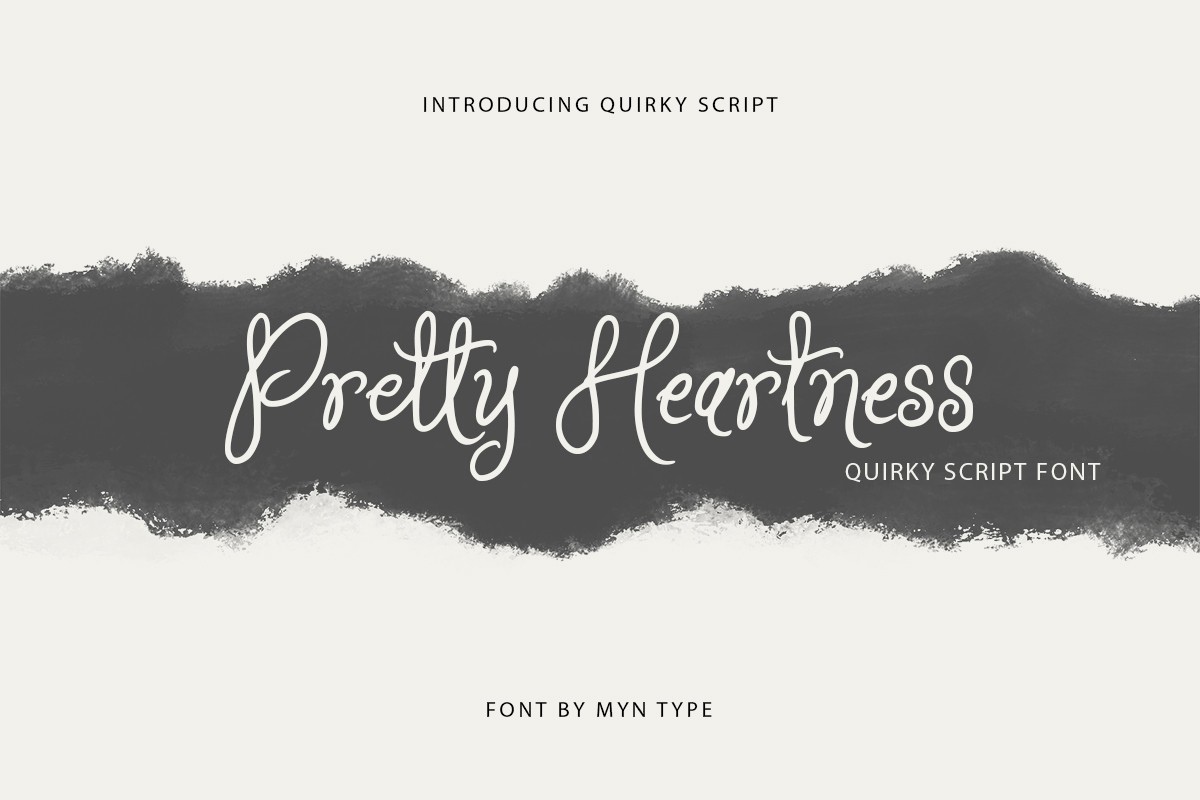 Font Pretty Heartness