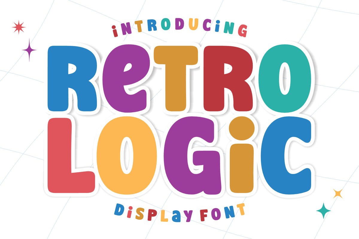 Font Retro Logic