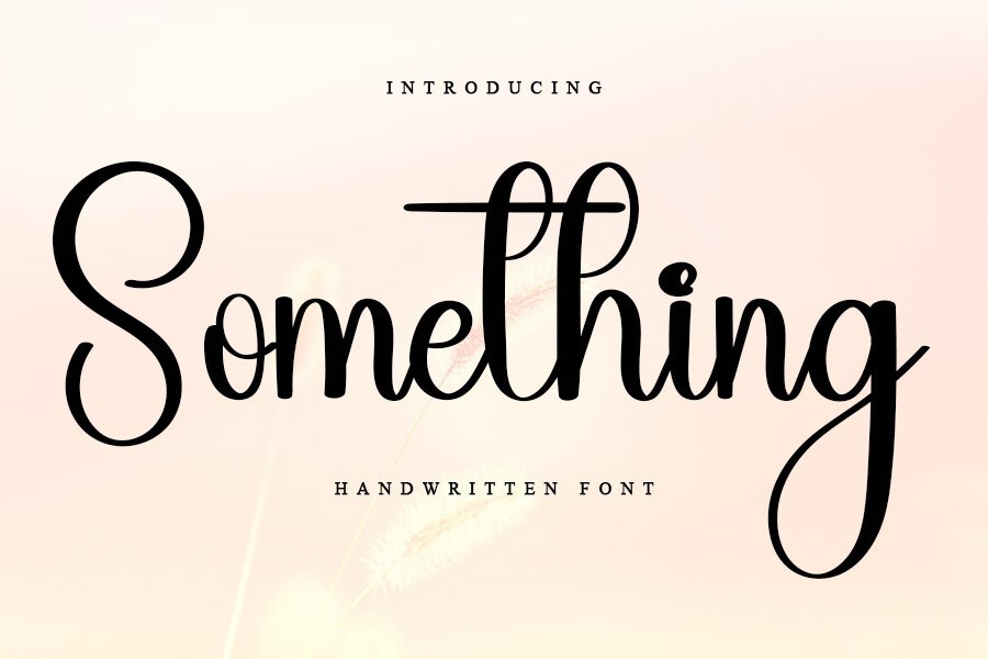 Font Something