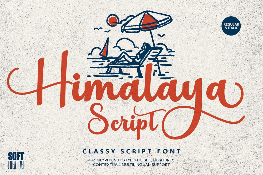 Font Himalaya Script