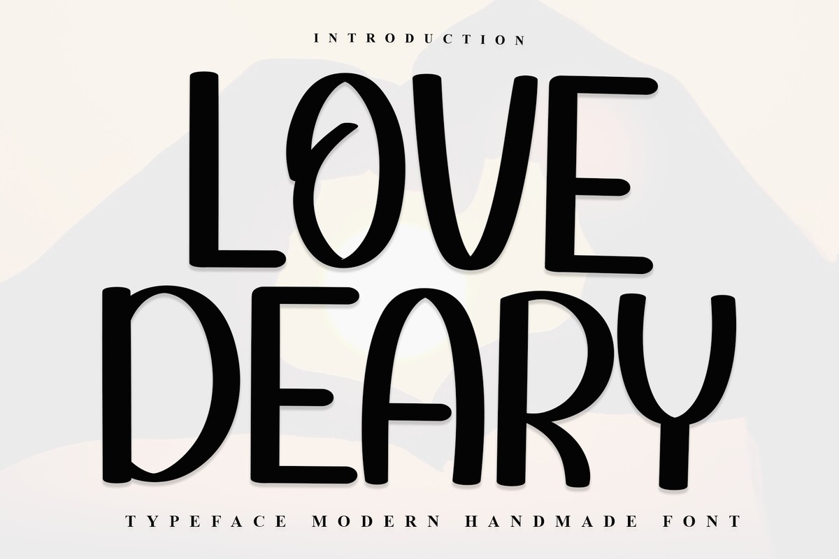 Font Love DeAry