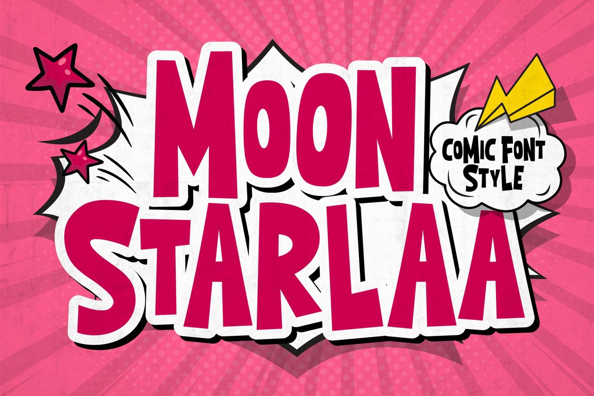 Font Moon Starlaa