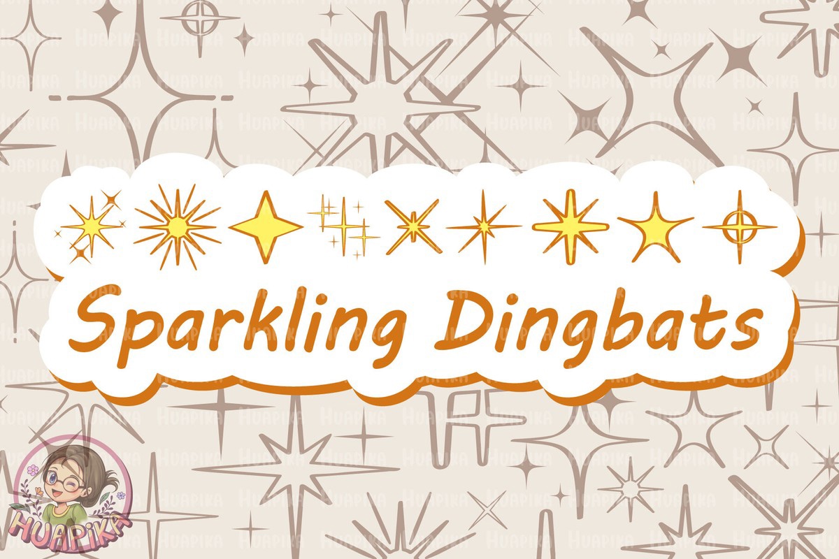 Font Sparkling Dingbats