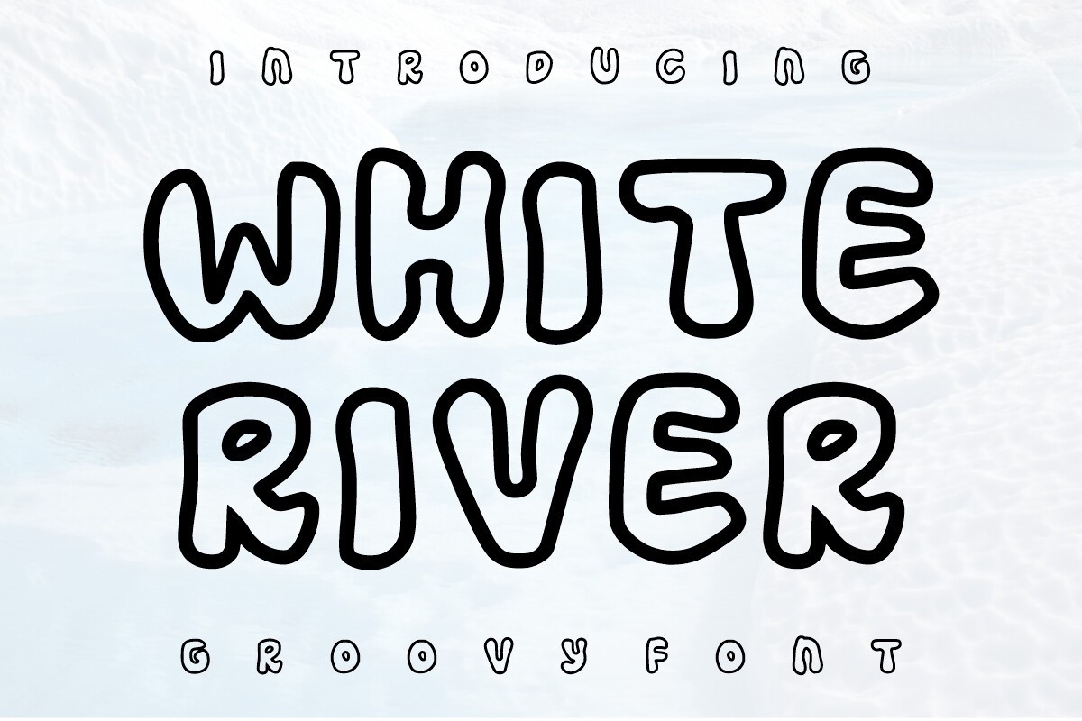 Font White River: download and install on the WEB site