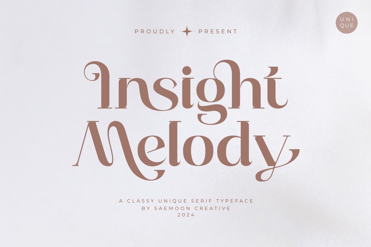 Font Insight Melody