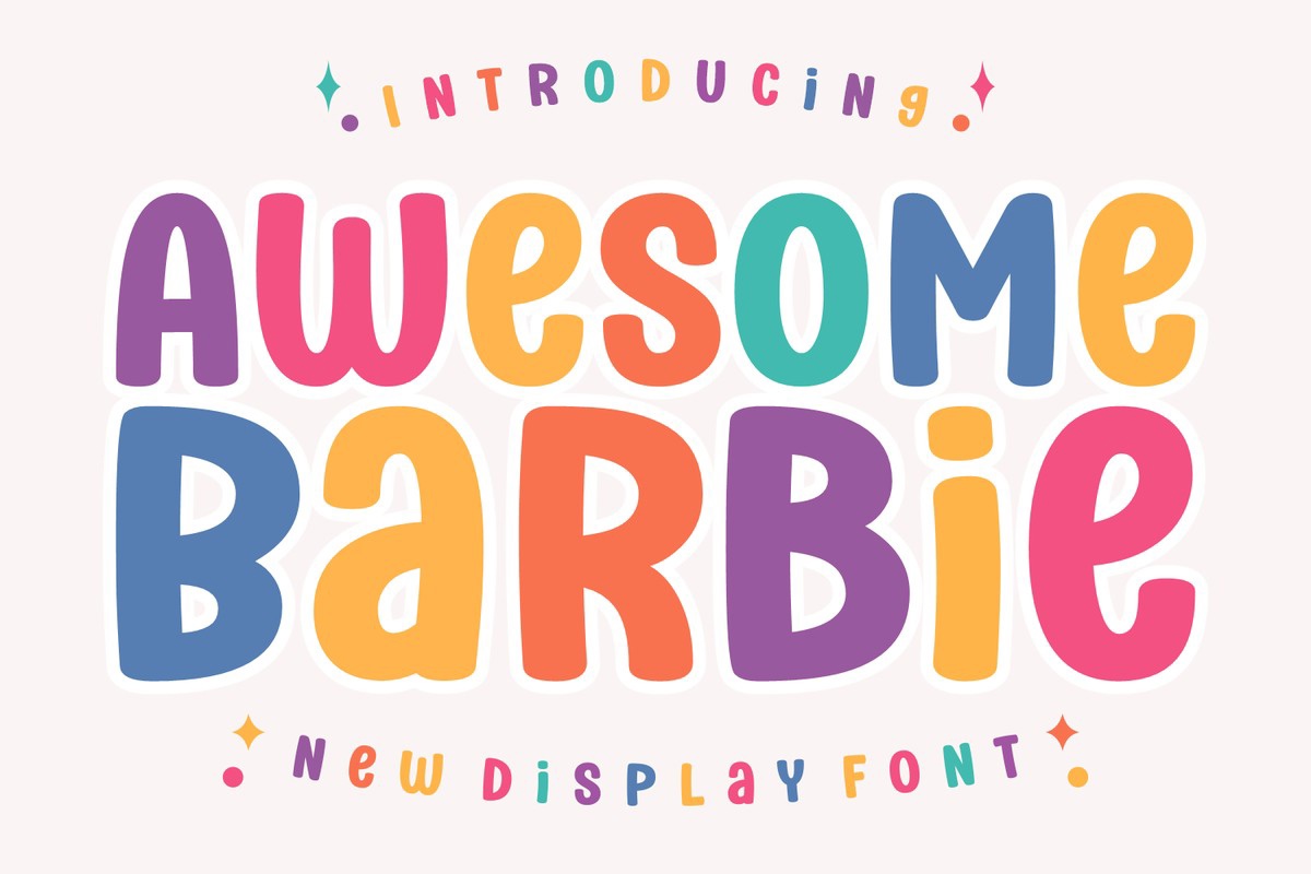 Font Awesome Barbie