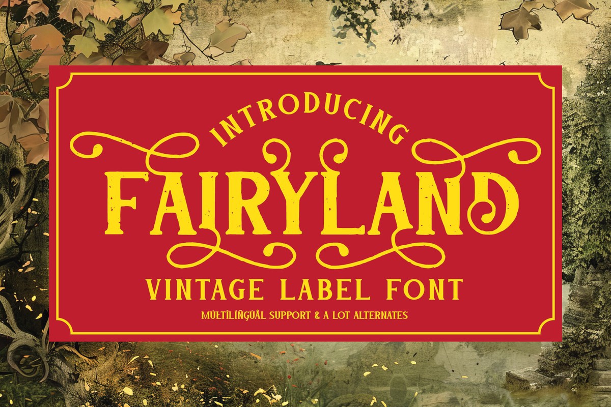 Font Fairyland