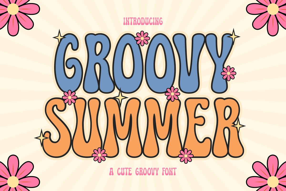 Font Groovy Summer