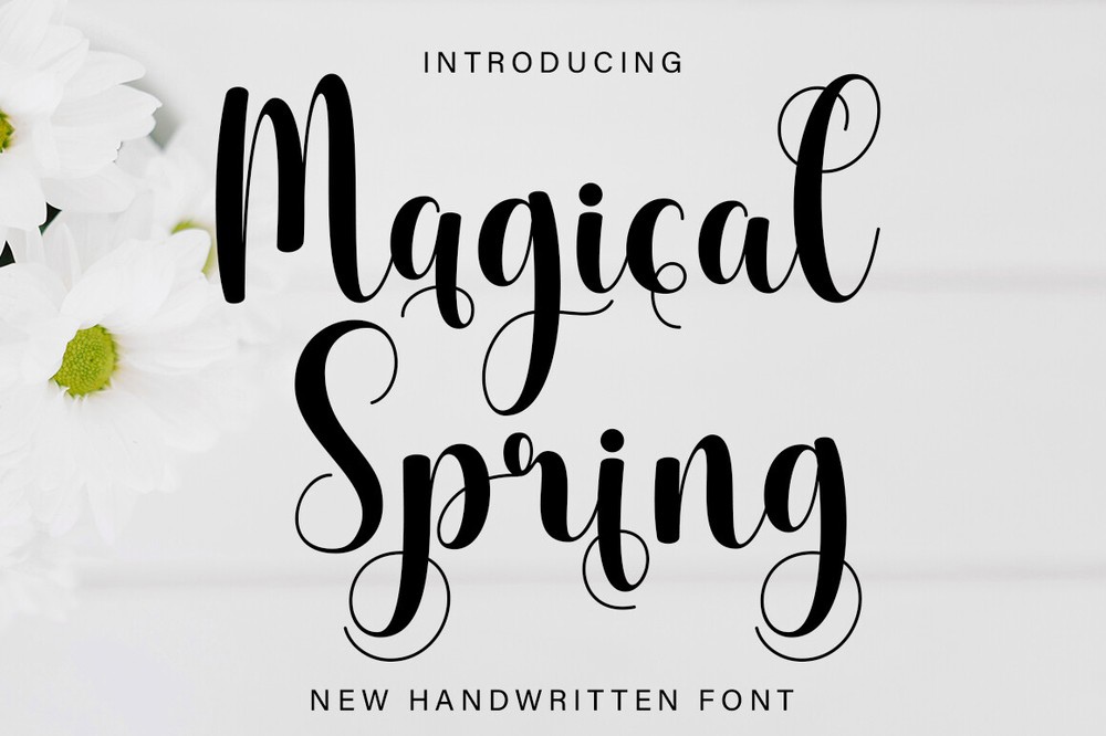 Font Magical Spring