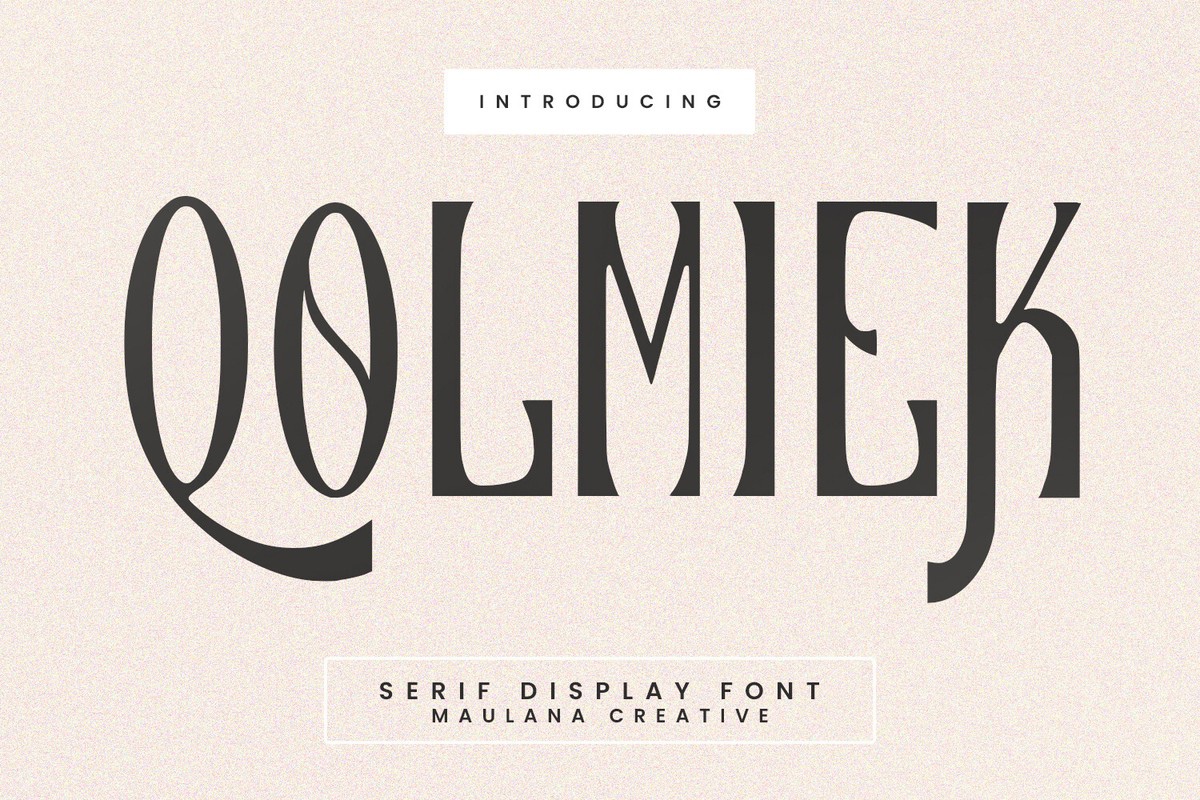 Font Qolmiek