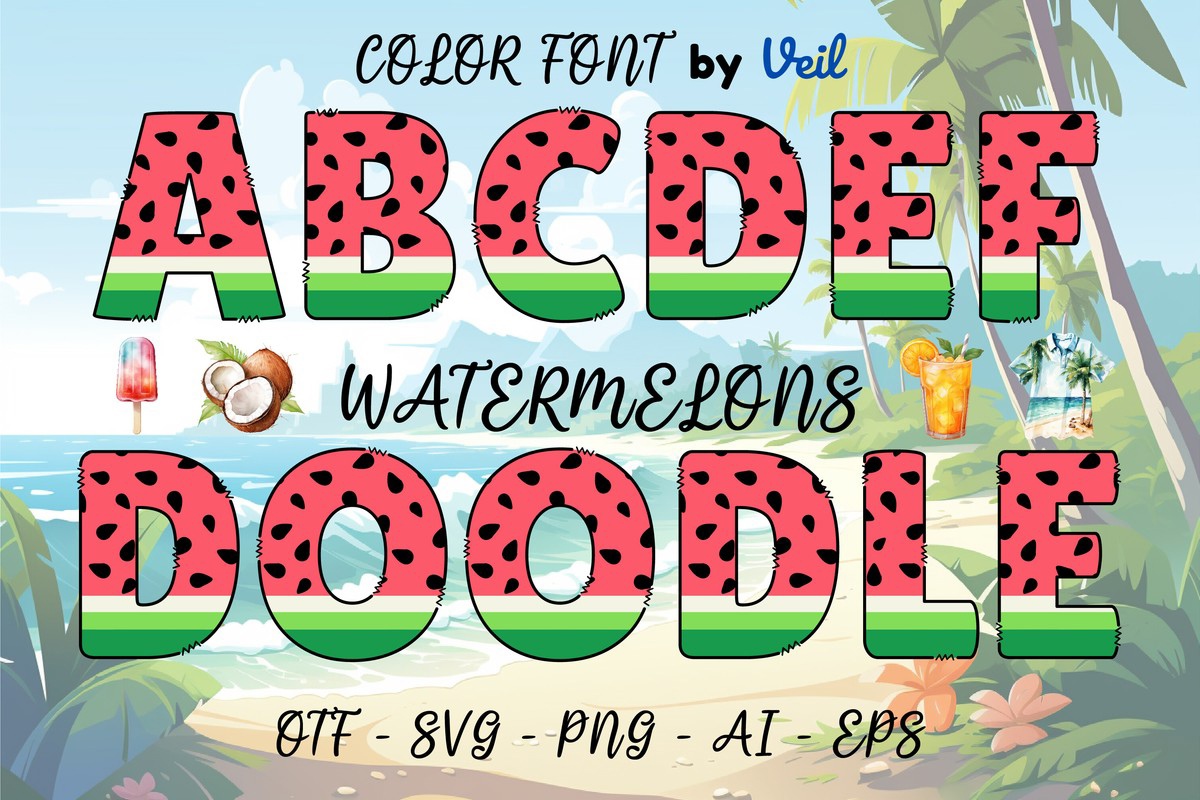 Font Watermelons