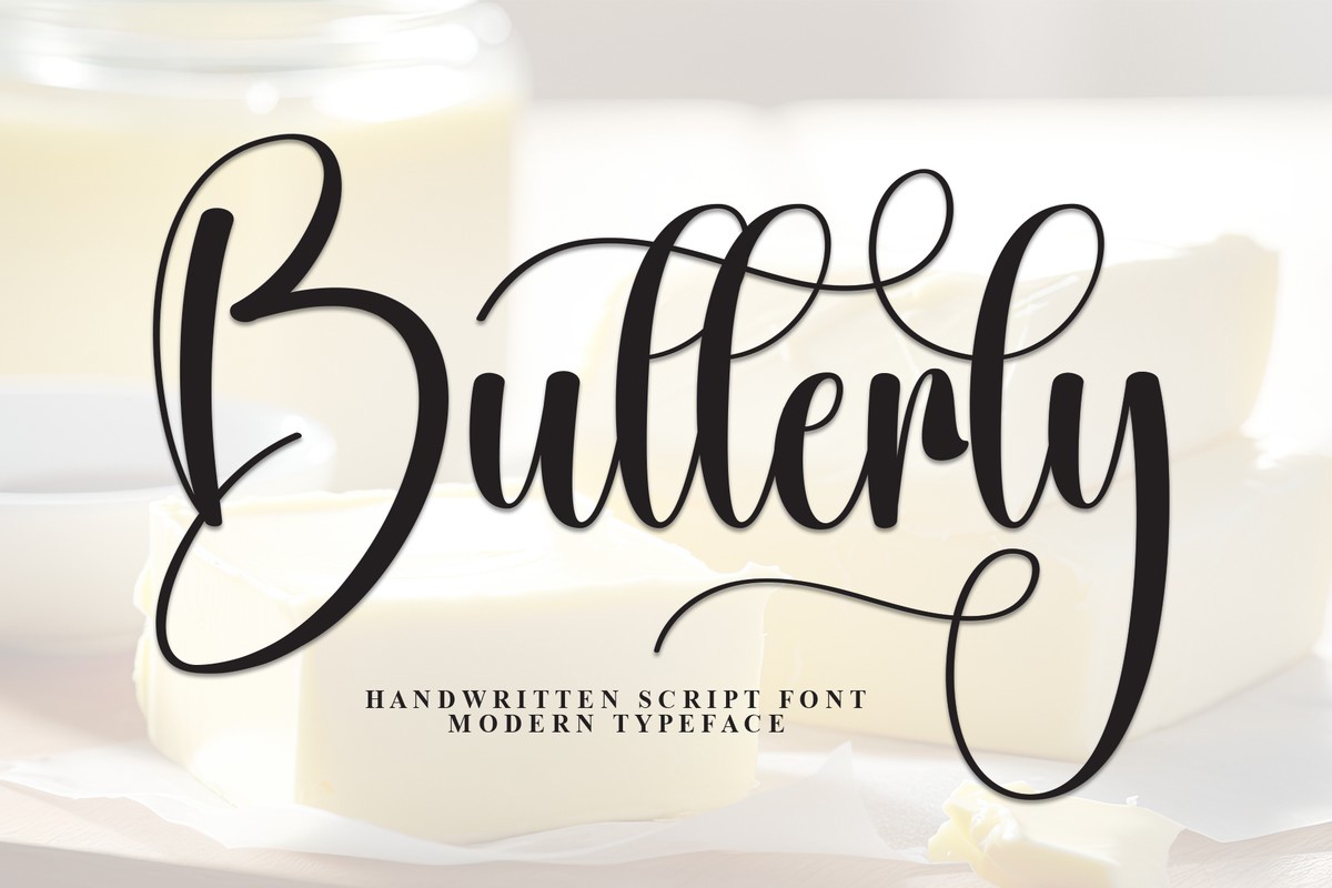 Font Butterly