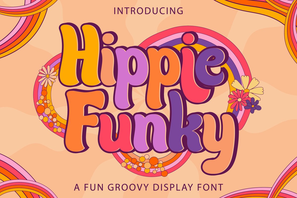 Font Hippie Funky