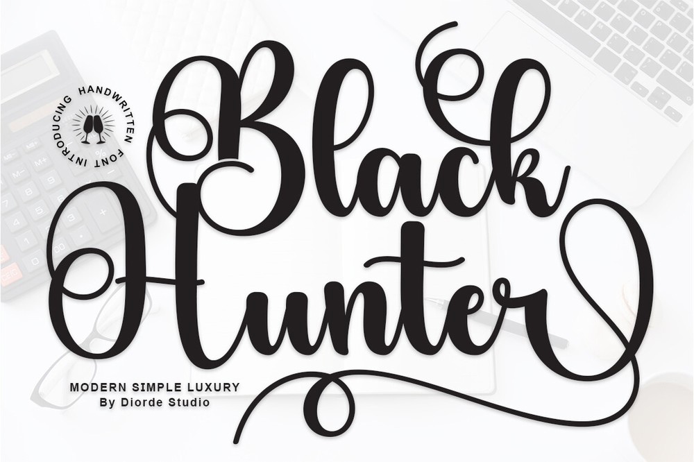 Font Black Hunter