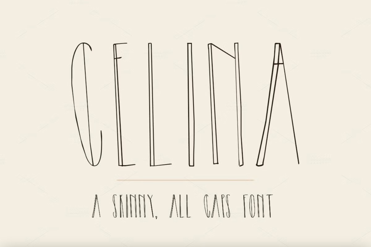 Font Celina