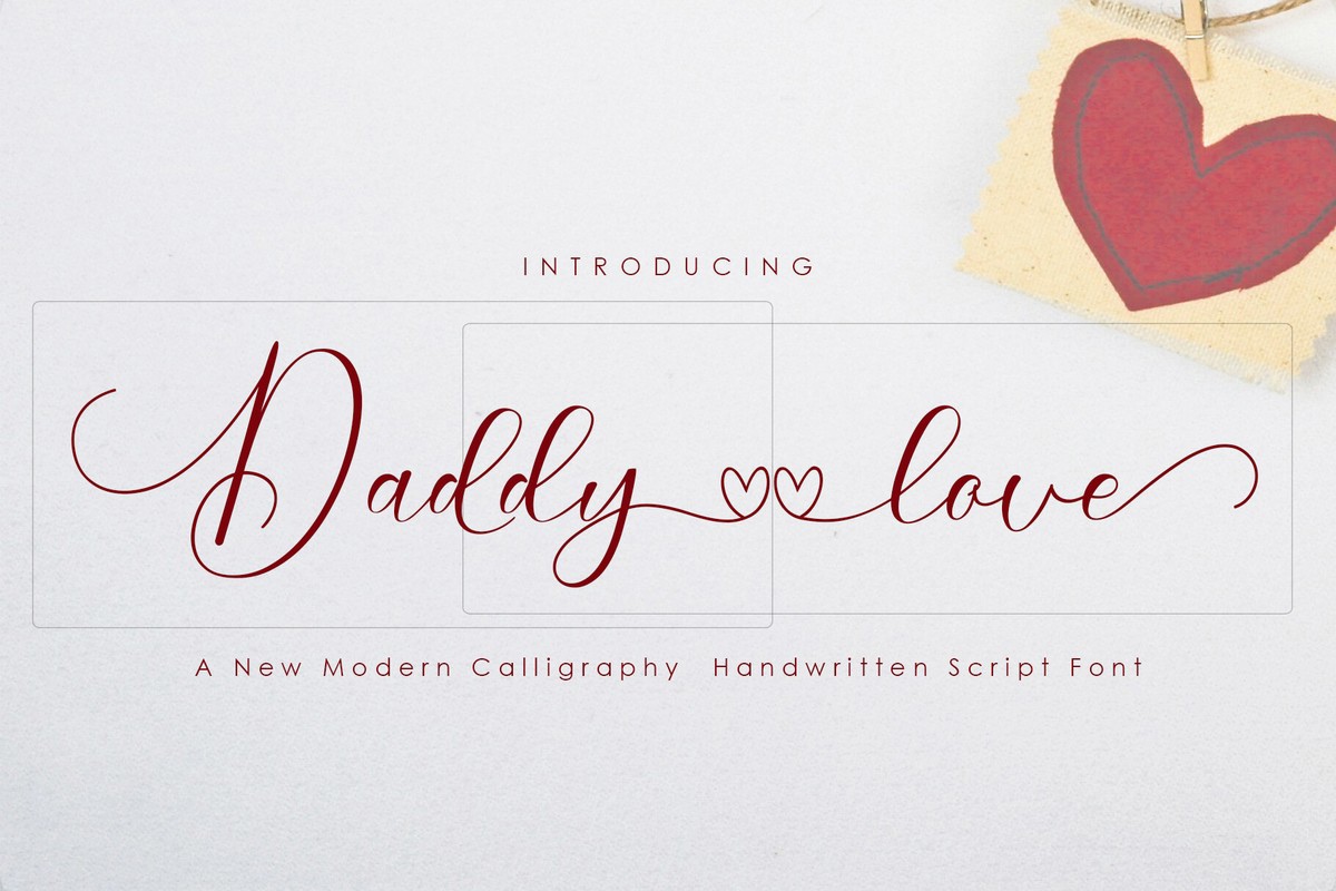 Font Daddy Love