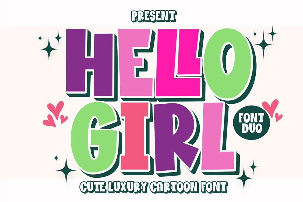 Font Hеllo Girl