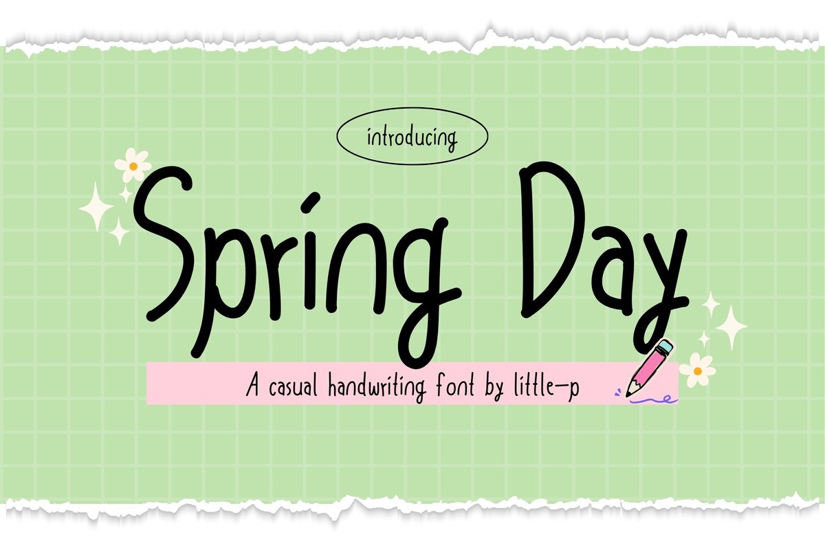 Font Spring Day